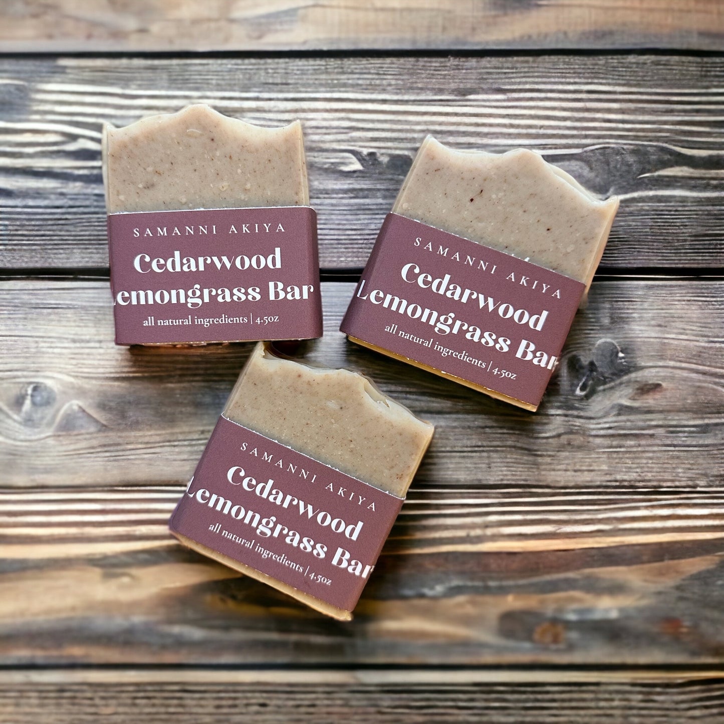 Cedarwood Lemongrass Bar